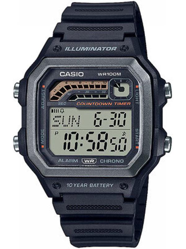 Наручний годинник чоловічий Casio WS-1600H-1AVEF (151639)
