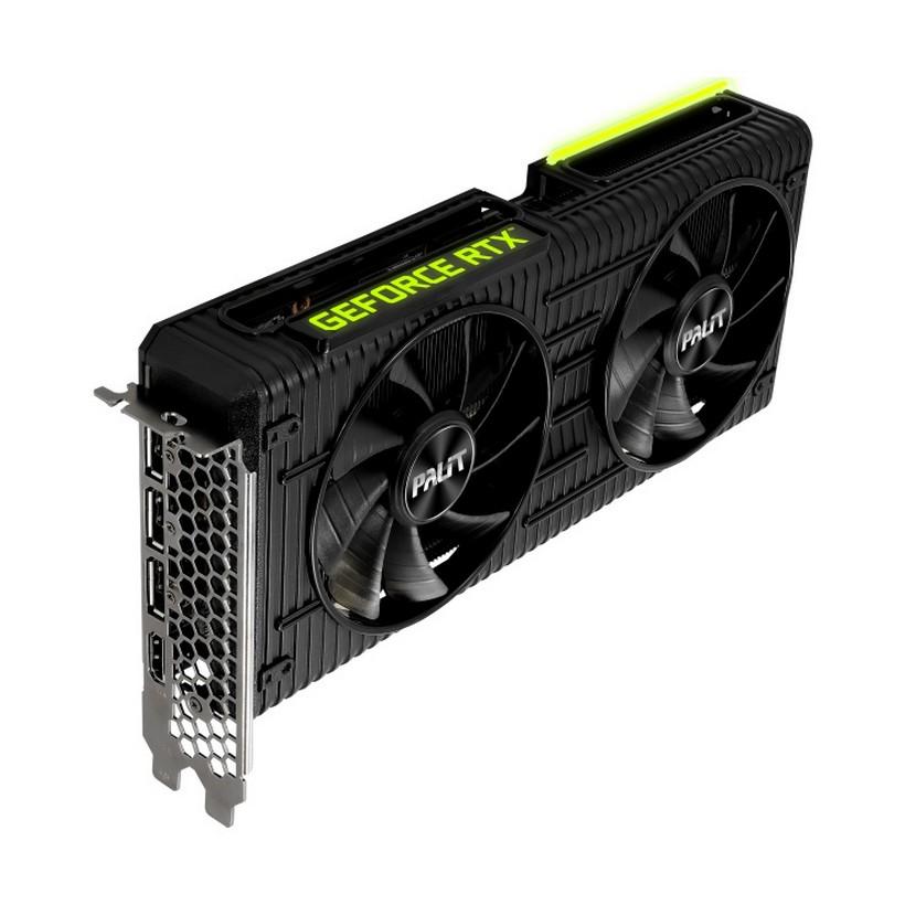 Видеокарта Palit GeForce RTX 3060 Ti Dual OC V1 8 GB GDDR6 (NE6306TS19P2-190AD/LHR) - фото 5