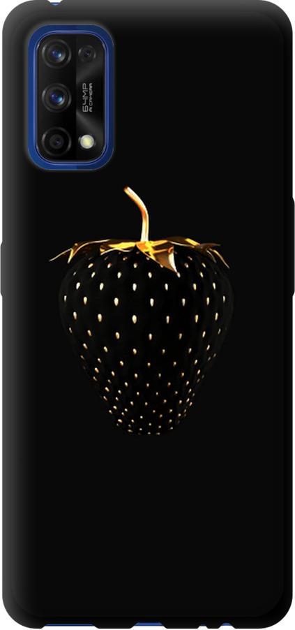 Чехол на Realme 7 Pro Черная клубника (3585b-2082-42517)
