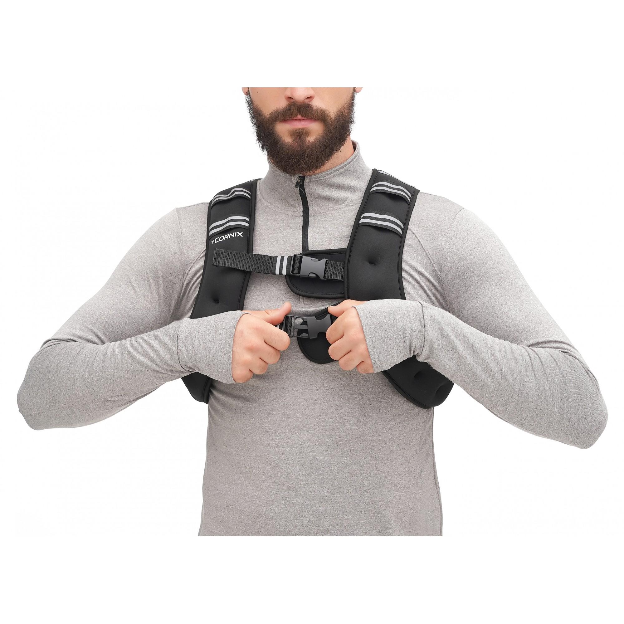 Жилет-обтяжувач для тренувань Cornix Weight Vest XR-0342 3 кг Black (55783) - фото 2