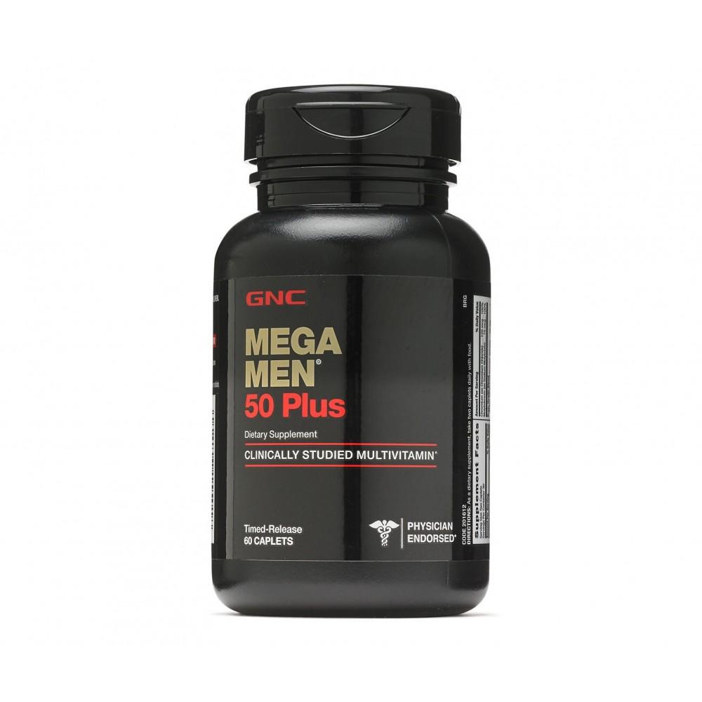 Витамины Mega Men 50 Plus 60 капсул (00000000555)