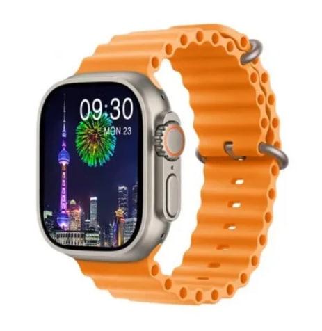 Смарт-годинник Max HW9 ULTRA AMOLED з функцією дзвінка титанове золото 49 мм Помаранчевий (3524п) Смарт-годинник Max HW9 ULTRA AMOLED з функцією дзвінка титанове золото 49 мм Помаранчевий (3524п)