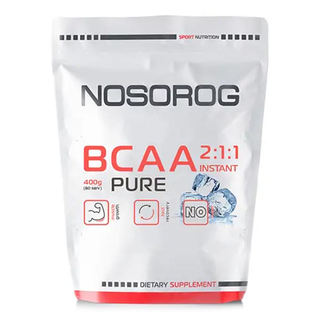 Аминокислоты NOSOROG BCAA 2:1:1 Instant 400 г Без вкуса (10120-01) Аминокислоты NOSOROG BCAA 2:1:1 Instant 400 г Без вкуса (10120-01)