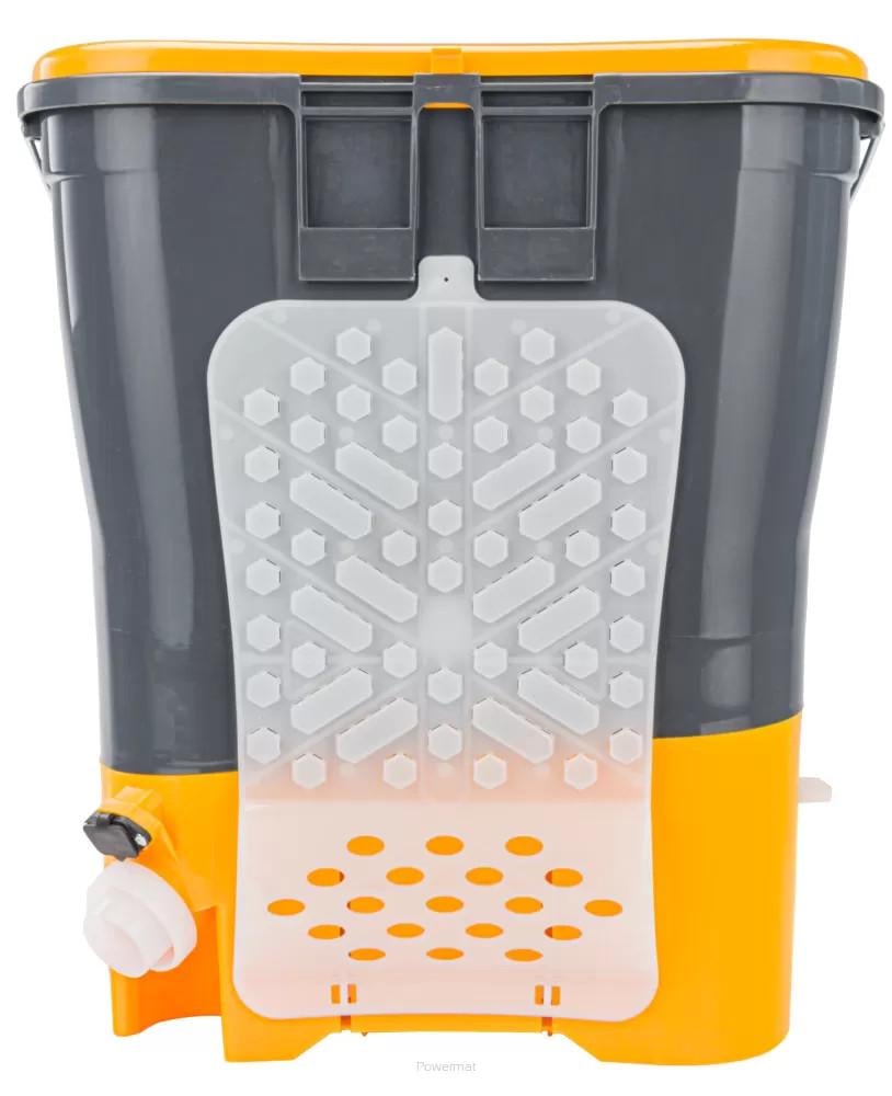 Разбрасыватель аккумуляторный для семян и удобрений Powermat PM-SAK-20T 2507747684 20 л 12 В 8 А/ч - фото 2 Разбрасыватель аккумуляторный для семян и удобрений Powermat PM-SAK-20T 2507747684 20 л 12 В 8 А/ч - фото 2