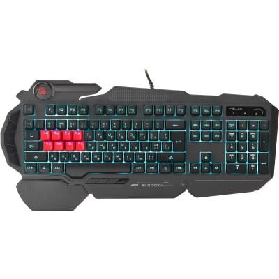 Клавиатура A4Tech Bloody B318 Black USB Black (4711421980470)