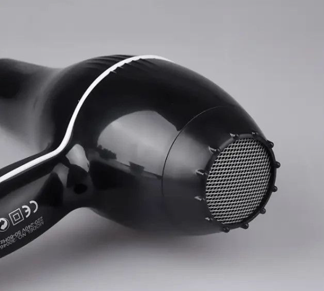 Фен для укладки волос DSP 30046 с диффузором и концентратором Черный (13943147) - фото 2 Фен для укладки волос DSP 30046 с диффузором и концентратором Черный (13943147) - фото 2