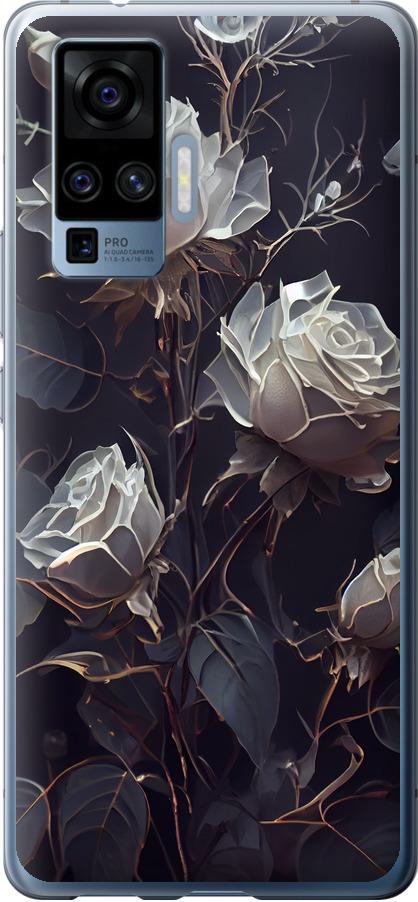 Чехол на Vivo X50 Pro Розы 2 (5550u-1956-42517)