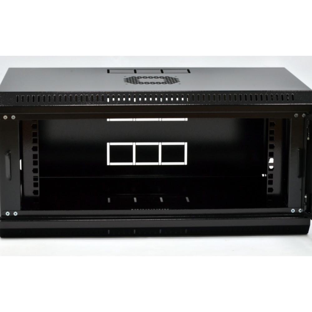 Шкаф 4U акриловое стекло 600х350х284 мм Черный (UA-MGSWL435B) - фото 3 Шкаф 4U акриловое стекло 600х350х284 мм Черный (UA-MGSWL435B) - фото 3