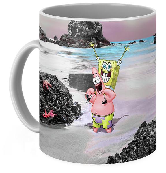 Чашка Sponge Bob Square Pants 3D 330 мл (SB 02.08)