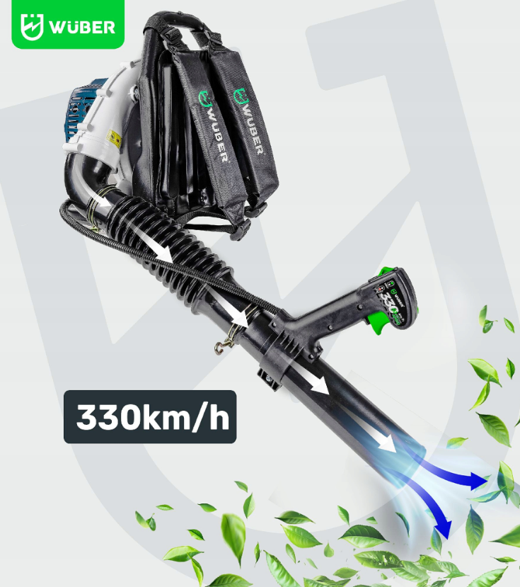 Повітродувка бензинова Wuber 1,7 к.с. - фото 9