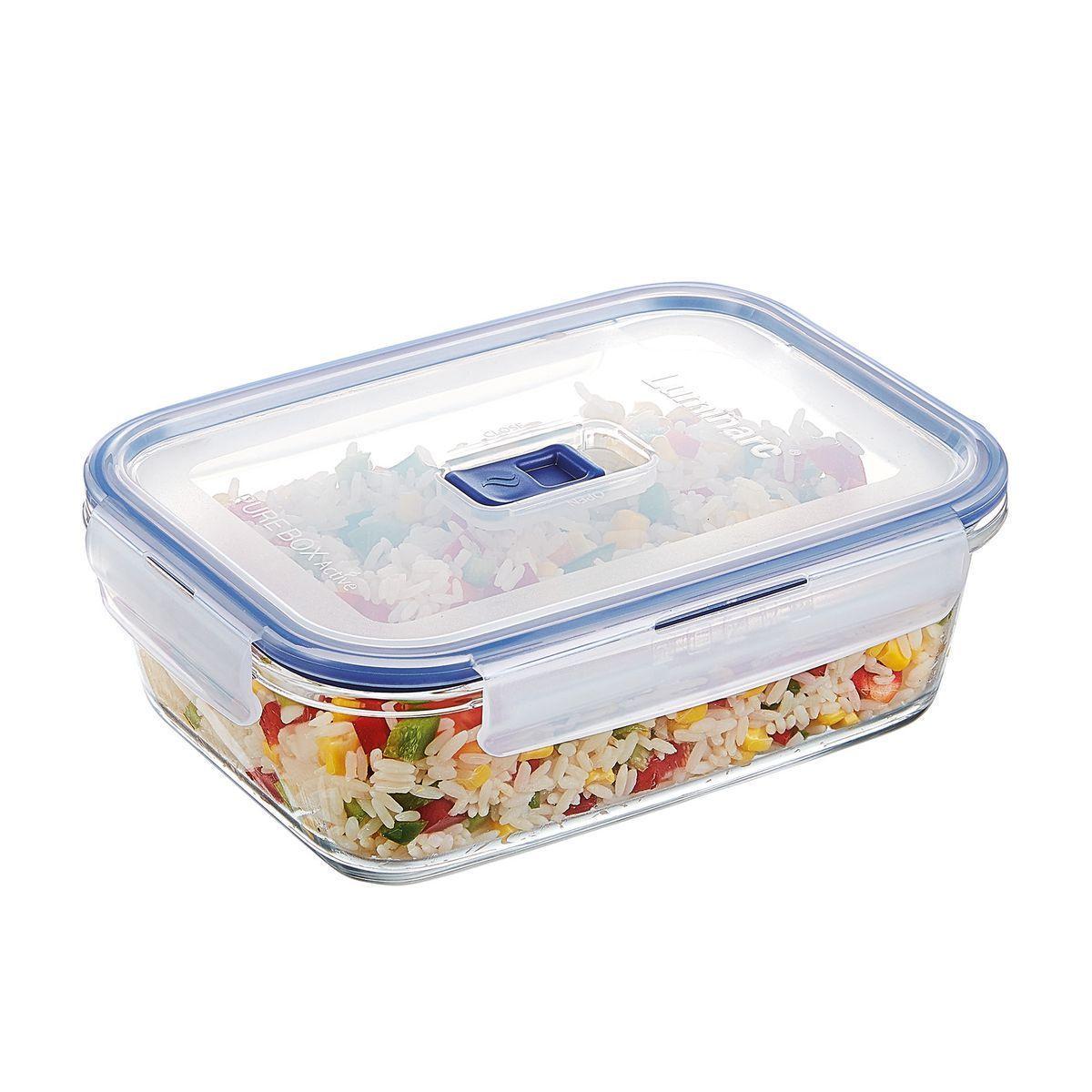 Контейнер пищевой Luminarc Pure Box Actuve прямоугольный 820 мл (P3547)