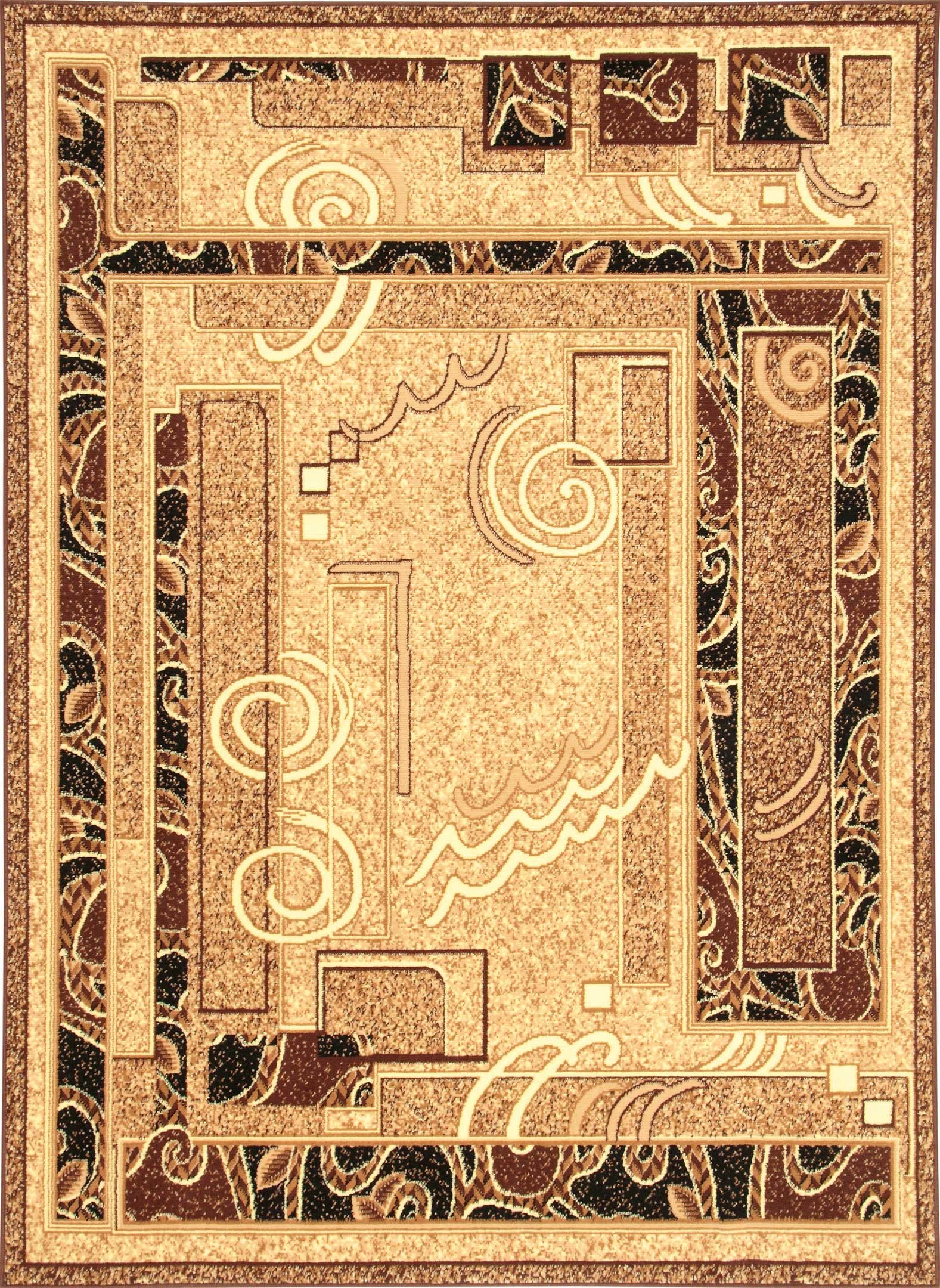 Ковер Karat Gold 187/12 1,8x2,5 м прямоугольный Коричневый/Бежевый (00-00007254)