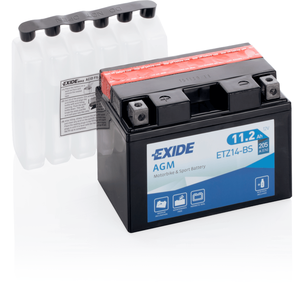 Акумулятор EXIDE ETZ14-BS