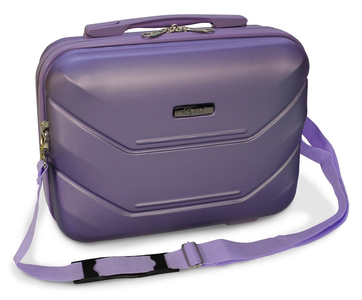 Кейс-пілот ручна поклажа Fly К147 30х37х18 см Срібно-фіолетовий - фото 3 Кейс-пілот ручна поклажа Fly К147 30х37х18 см Срібно-фіолетовий - фото 3