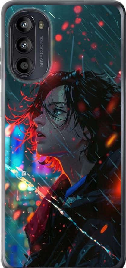 Чехол на Motorola Moto G52 Ночные огни (6096u-2691-42517)