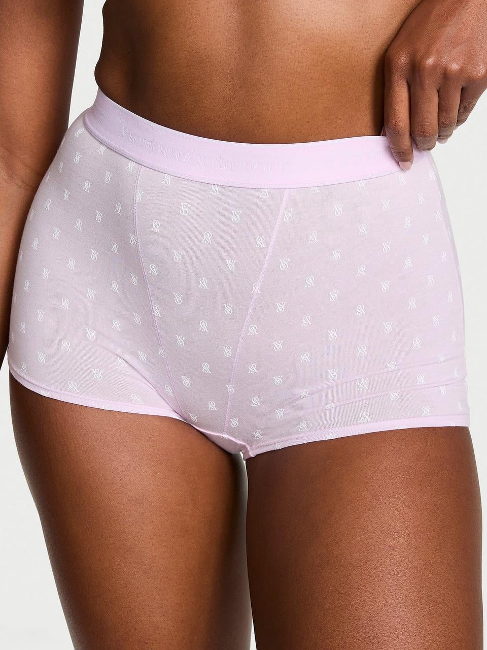 Трусики женские Victoria's Secret High-Waist Boyshort M Фиолетовый (2637619790)