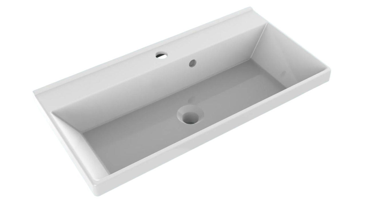 Умивальник Аmidicon RUBICON 70х35 см Білий (27984188)