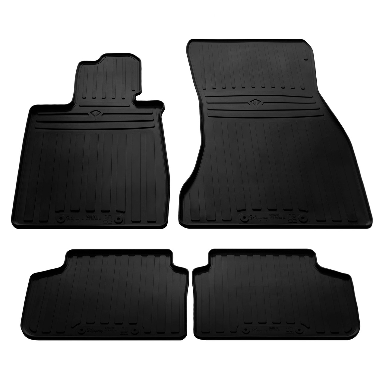 Коврики автомобильные Stingray для BMW 7-Series 4 шт. Черный (1142800298)