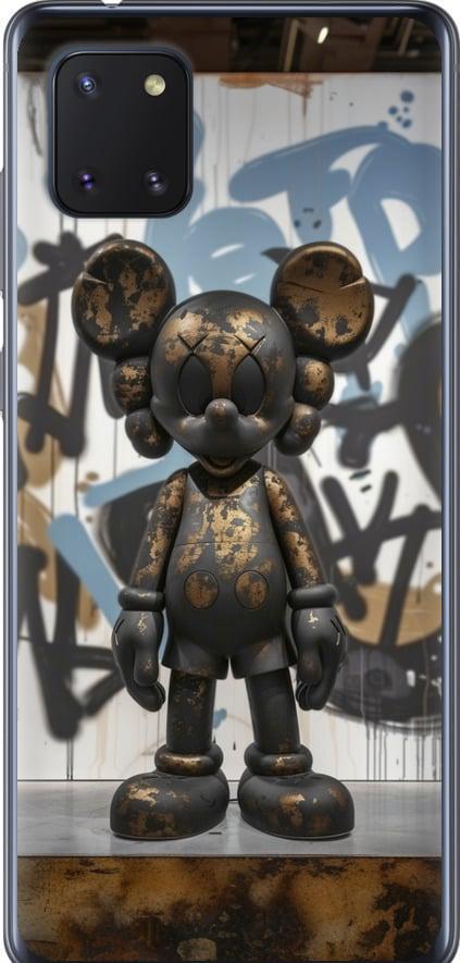 Чехол на Samsung Galaxy Note 10 Lite Bronze kaws v2 (6098u-1872-42517)
