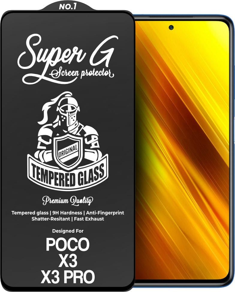 Защитное стекло Super G Xiaomi Poco X3 / X3 Pro (36043)