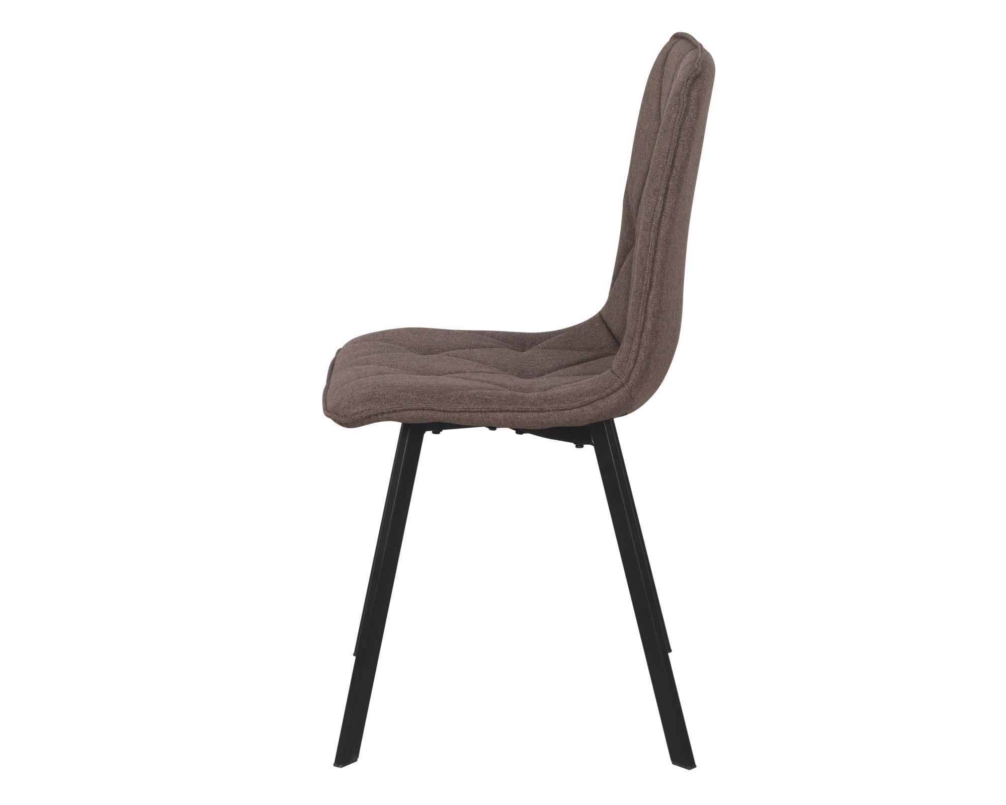 Стілець кухонний Intarsio COREY TEX Чорний/Капучіно (20316595) - фото 3 Стілець кухонний Intarsio COREY TEX Чорний/Капучіно (20316595) - фото 3