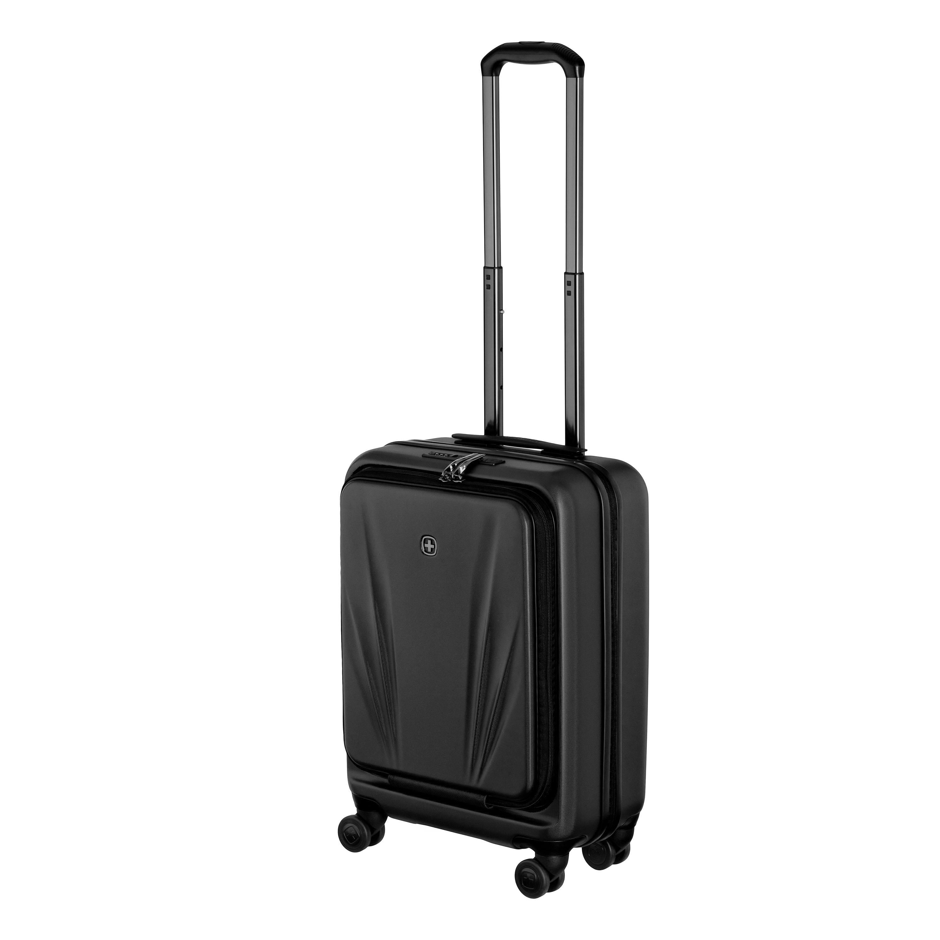 Валіза дорожня Wenger Skyon Hardside Carry-On полікарбонат/замок TSA 4 колеса 35/45 л Чорний (653563)