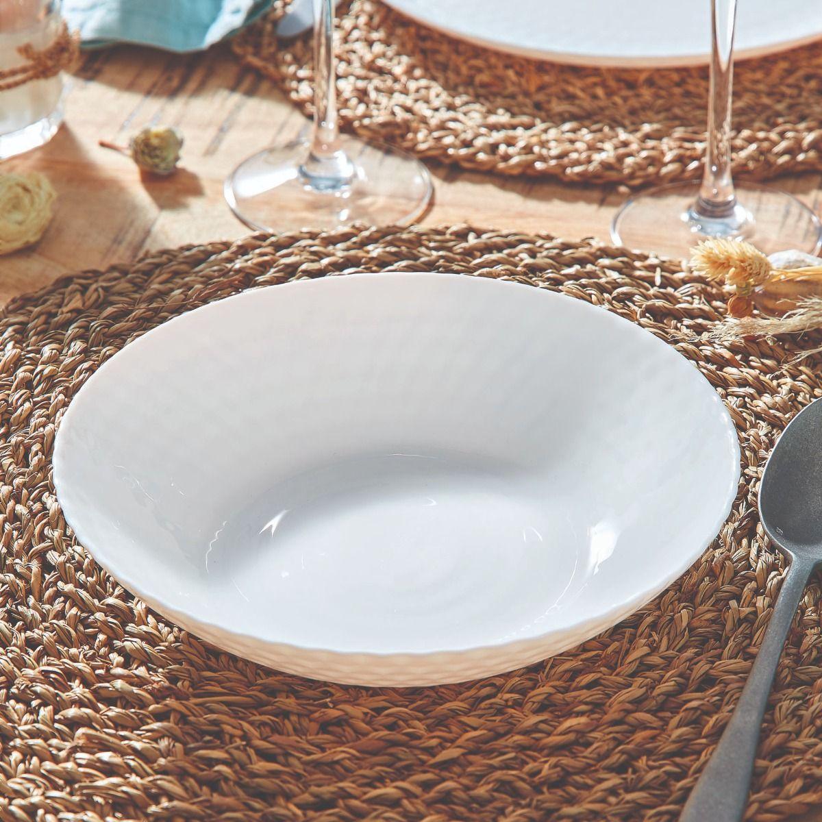Тарелка глубокая Luminarc Pampille White 20 см Белый (Q4656)