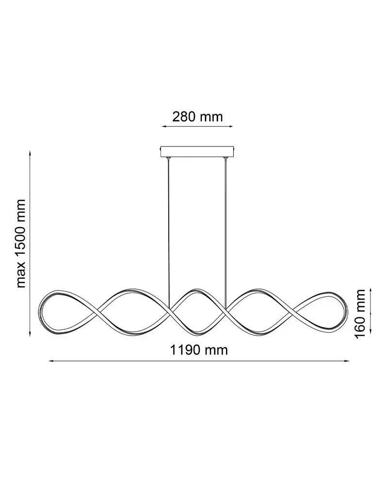 Люстра Polux 331069 Infinito - фото 3
