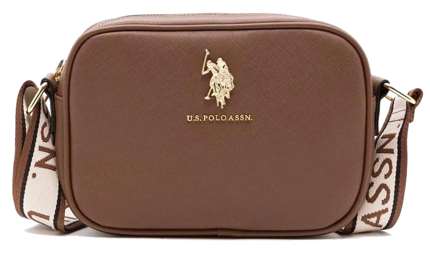 Сумка крос-боді U.S. POLO ASSN Коричневий (0340) - фото 1 Сумка крос-боді U.S. POLO ASSN Коричневий (0340) - фото 1