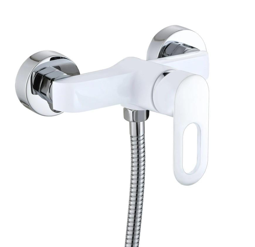 Змішувач для душа Lidz Latwa 010 k40 White (LDLAT010WHI45426)