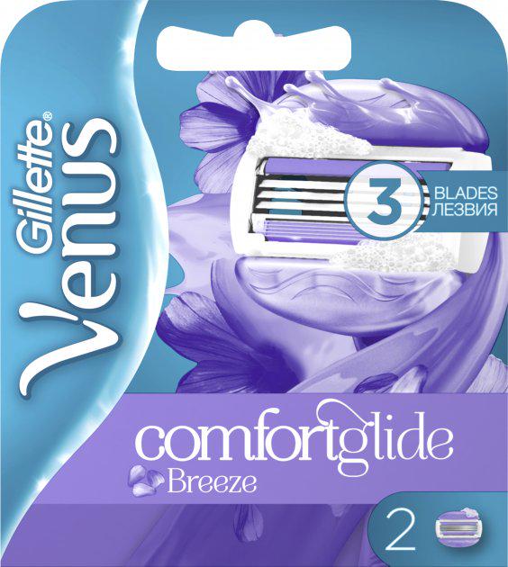 Картриджі змінні для гоління жіночі Venus ComfortGlide Breeze 2 шт. - фото 2