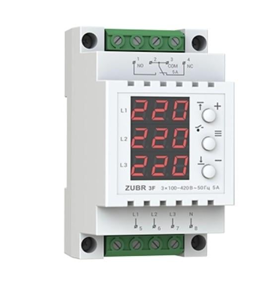 Реле напряжения трехфазное ZUBR 3F (000179965)