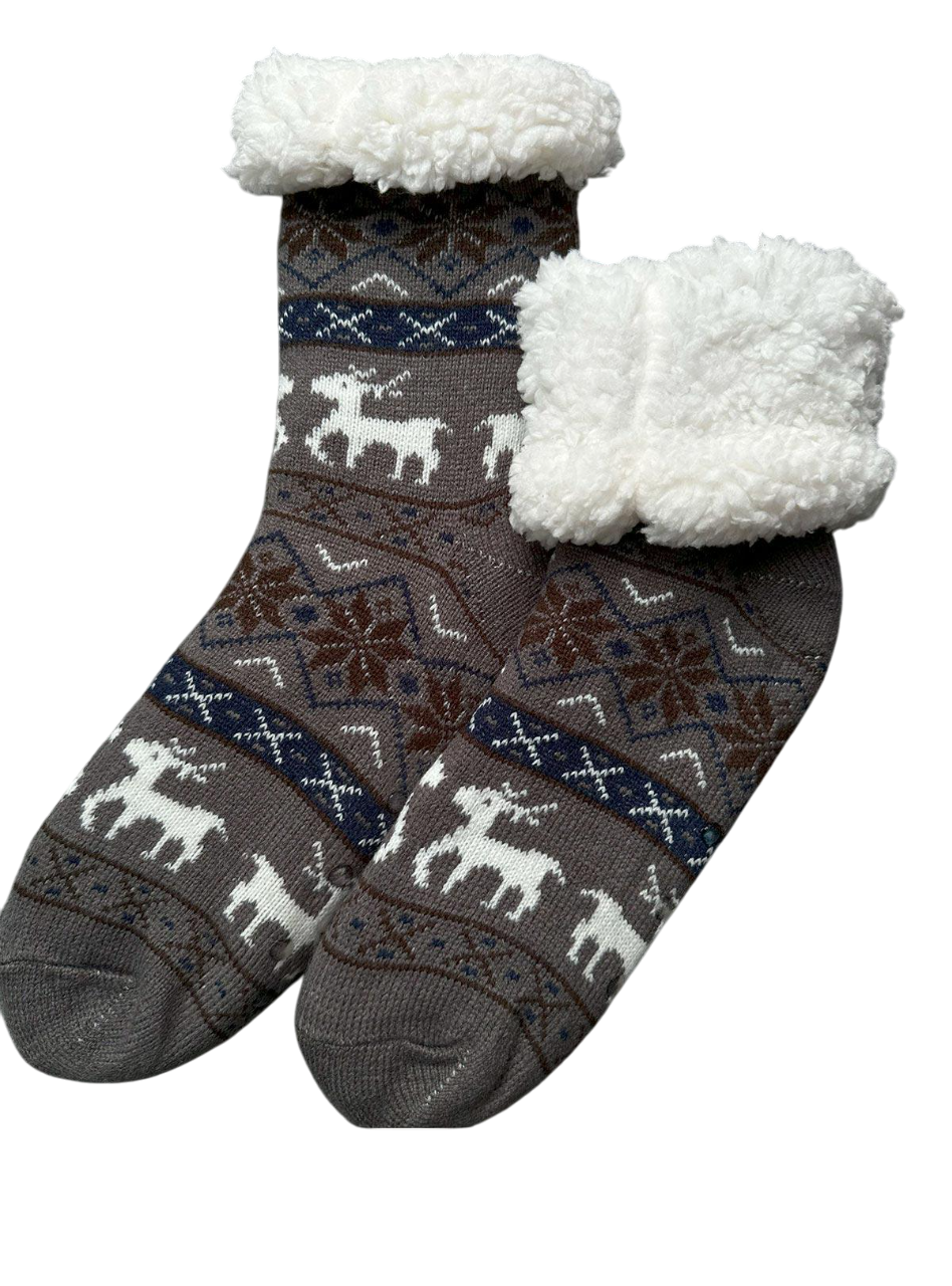 Носки высокие махровые унисекс DobraMama зимние Эко мех р. 38-46 Серый (69194) Носки высокие махровые унисекс DobraMama зимние Эко мех р. 38-46 Серый (69194)