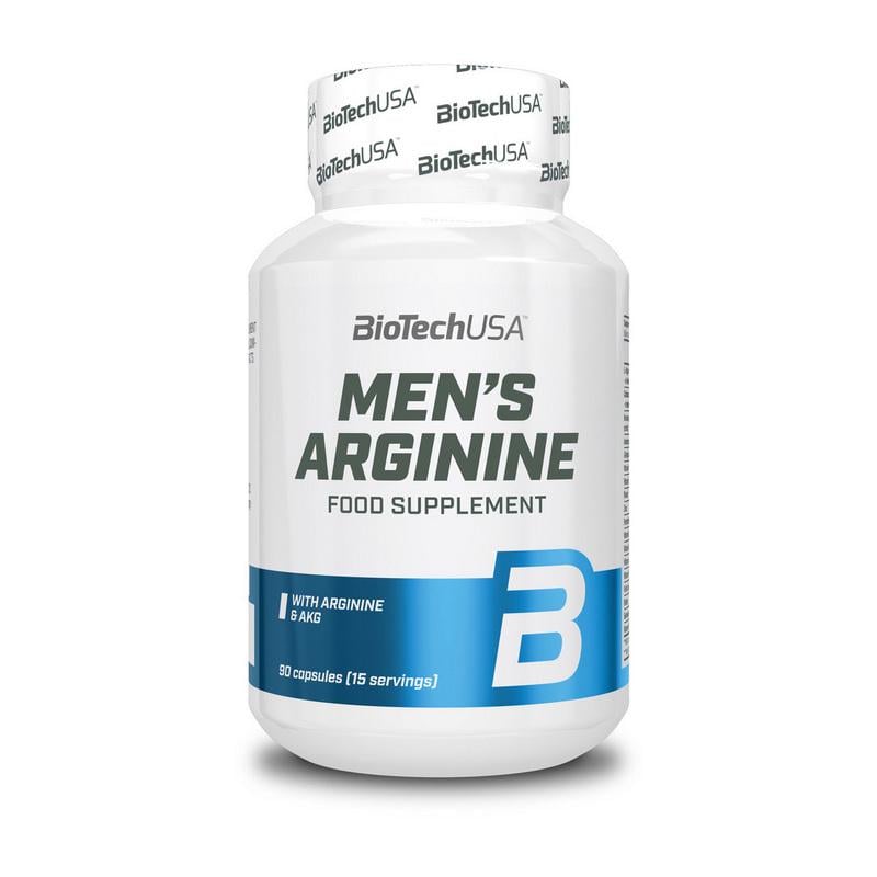 L-аргинин с AKG и женьшенем для мужчин BioTechUSA Men's Arginine 90 капс.