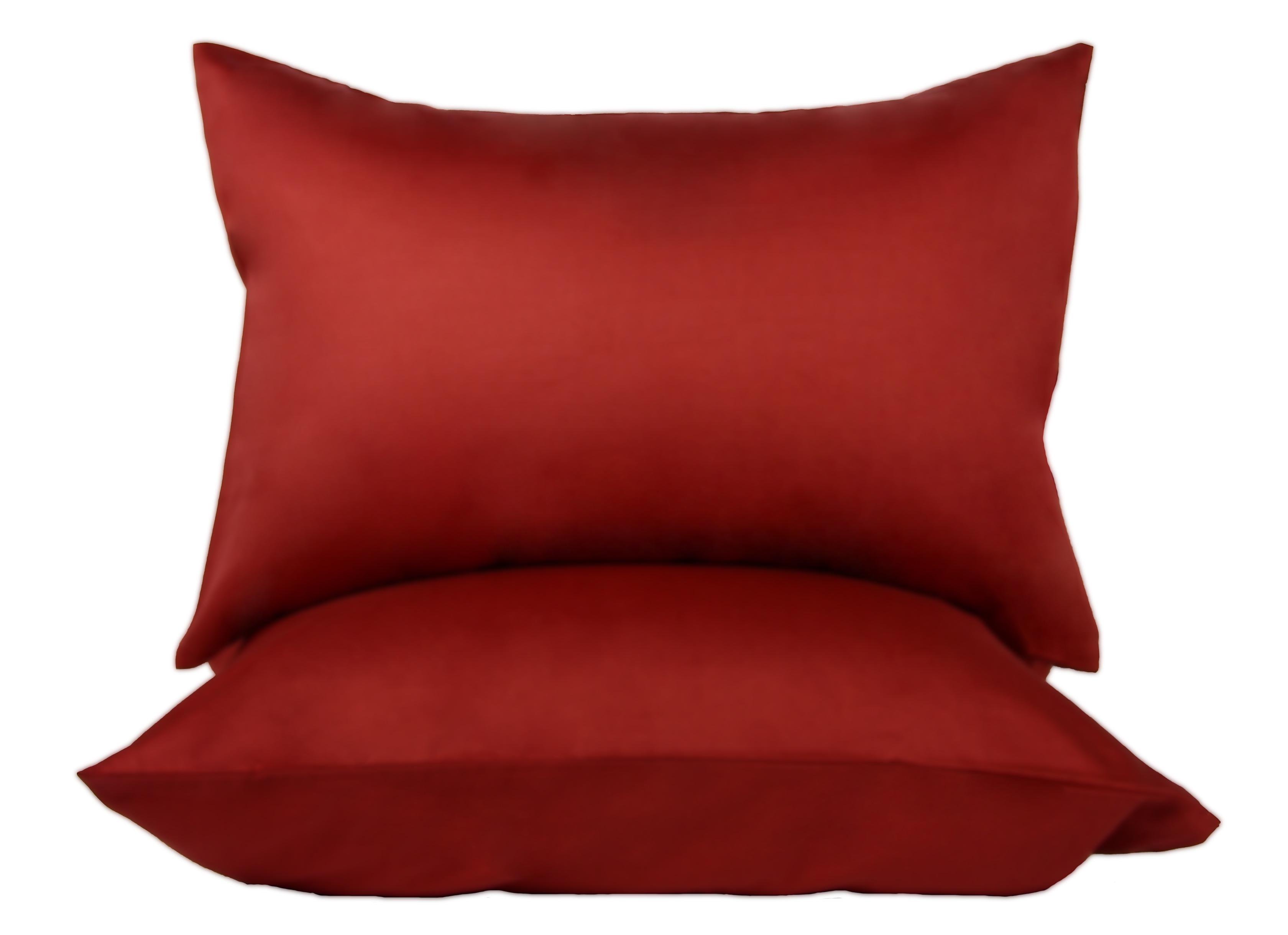 Набор наволочек LH сатин 50х70 см 2 шт. Бордовый