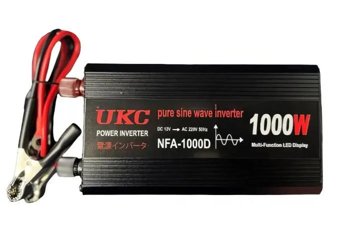 Перетворювач синусоїда UKC AC/DC 1000W 12V to 220V Black (21831808)