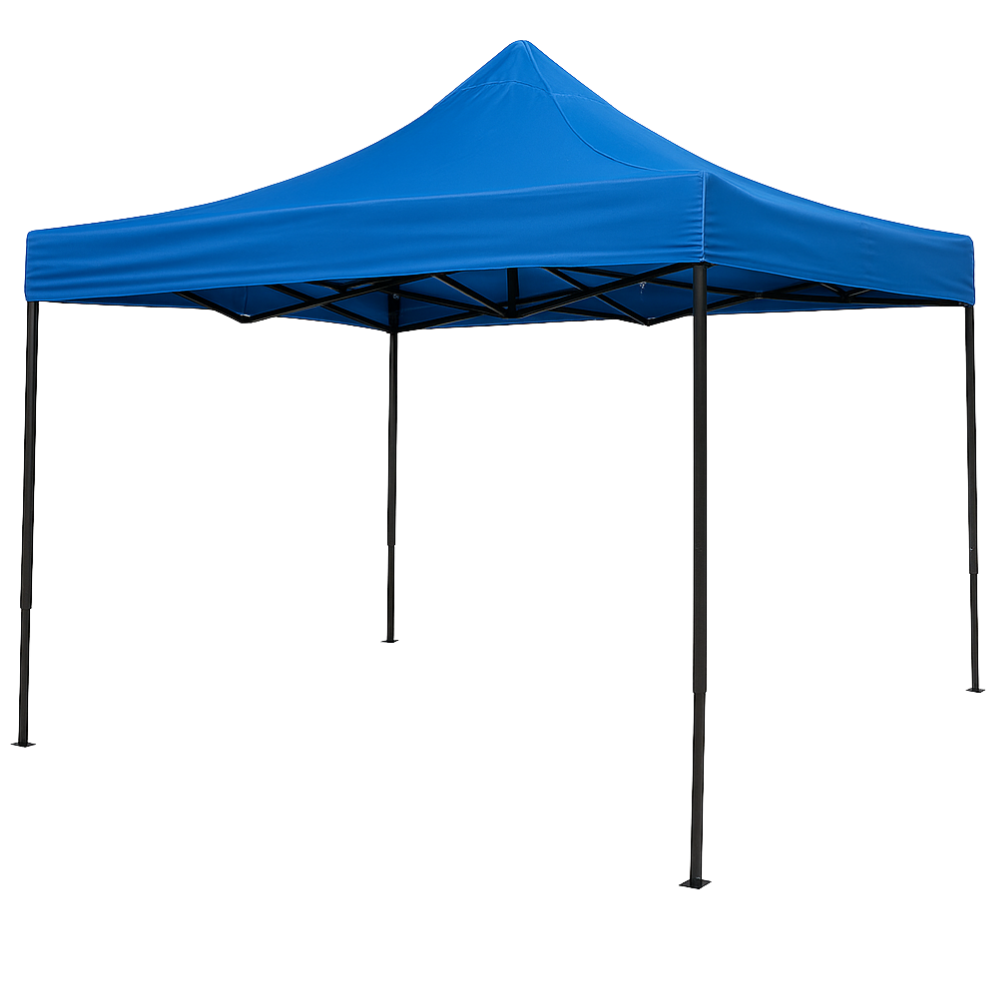 Палатка павильон раздвижная Bonro B-9003 с сумкой 2,9х2,9 м Синий (42400982)