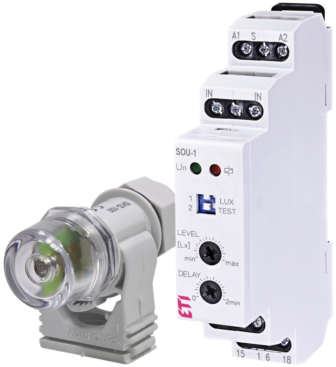 Сутінкове реле ETI SOU-1 230V AC 16A AC1 (2470011)