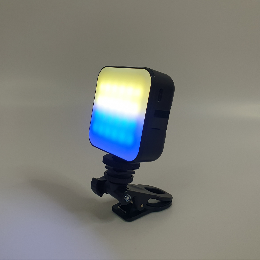 Светильник светодиодный LAMP AYAY RGB клипсовый для видеосъемки 3200 до 6500 К - фото 9