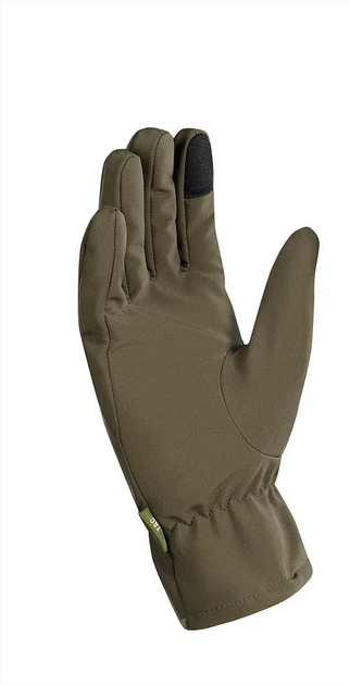 Зимние сенсорные тактические перчатки M-Tac Soft Shell M Olive (90010001)