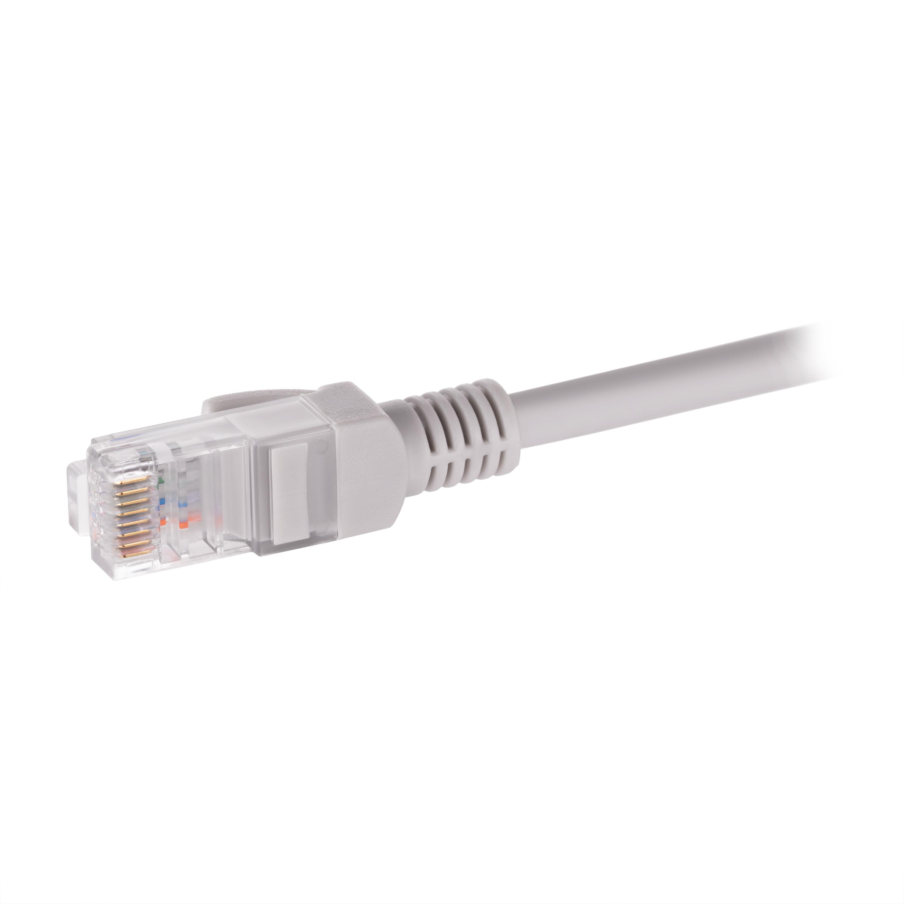 Патч-корд 2E Cat.5e UTP 26AWG RJ-45 LSZH 3 м Серый (2E-PC5ECU-3LSZH-GRY) - фото 3