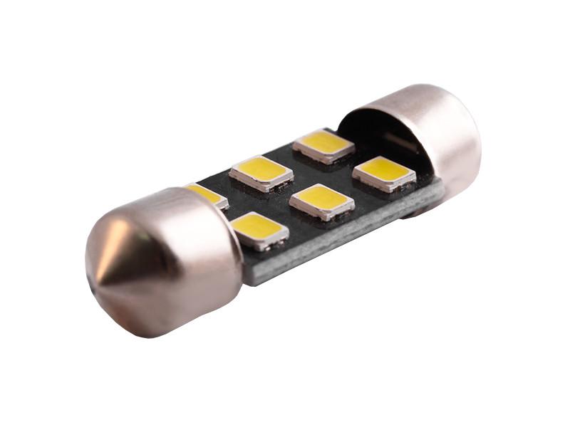 Автолампа светодиодная C5W SV8.5 12 В 36 мм SMD2835-6led Белый (55318862)