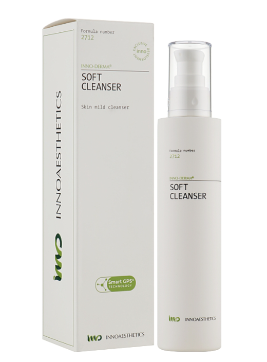 Гель очищающий для чувствительной кожи Innoaesthetics SOFT CLEANSER 200 мл (1589) Гель очищающий для чувствительной кожи Innoaesthetics SOFT CLEANSER 200 мл (1589)