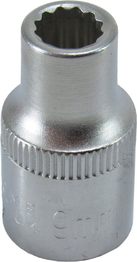 Головка торцевая низкая двенадцатигранная Intertool 1/2 9 мм (ET-0209)