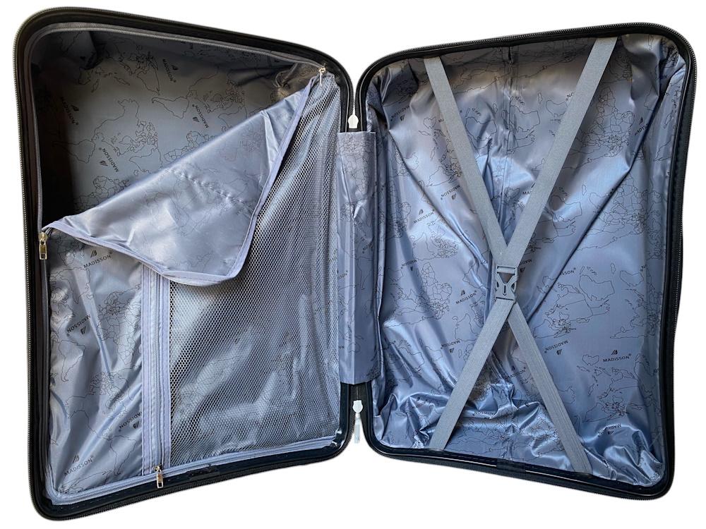 Чемодан Madisson 51103 средний 63 л Черный (51103-M-Black) - фото 7