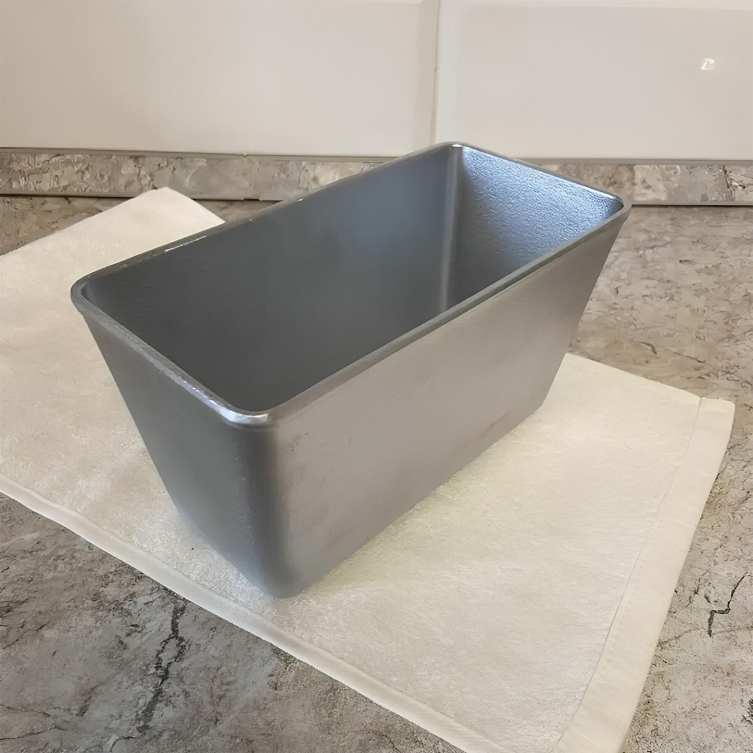 Форма для випікання хліба Л7 №8 алюміній 22х11х11,5 см (86435) - фото 12