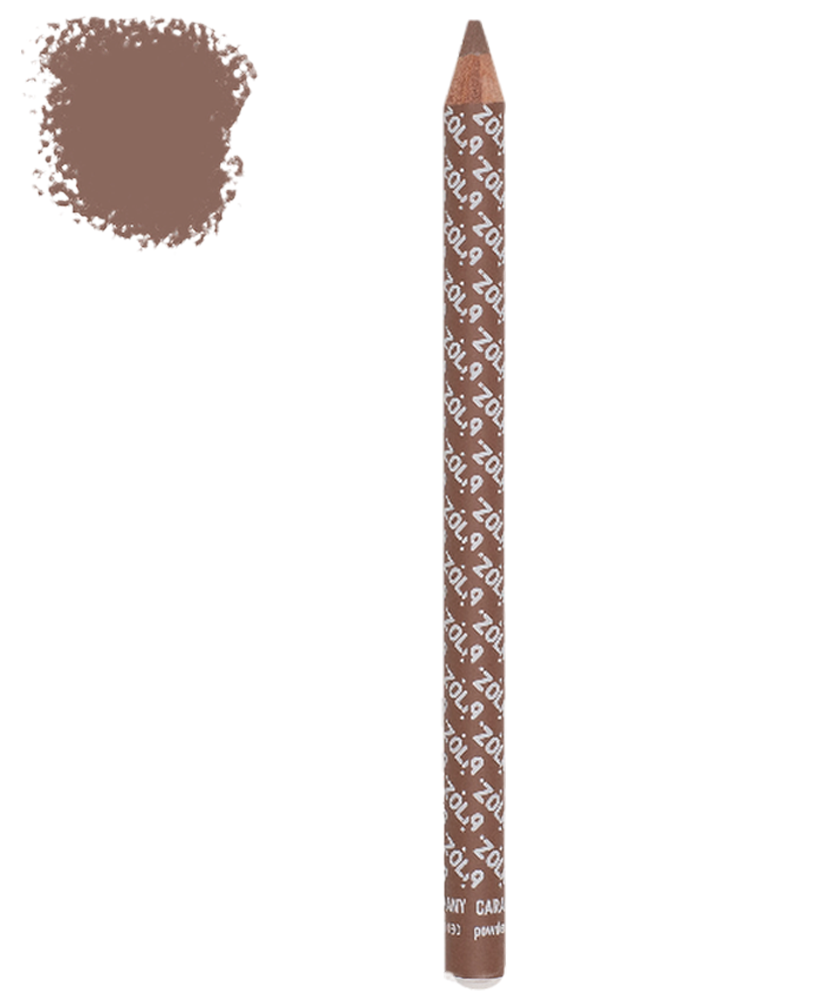 Карандаш для бровей пудровый Zola Powder Brow Pencil Caramel 1,19 г Теплый карамельный