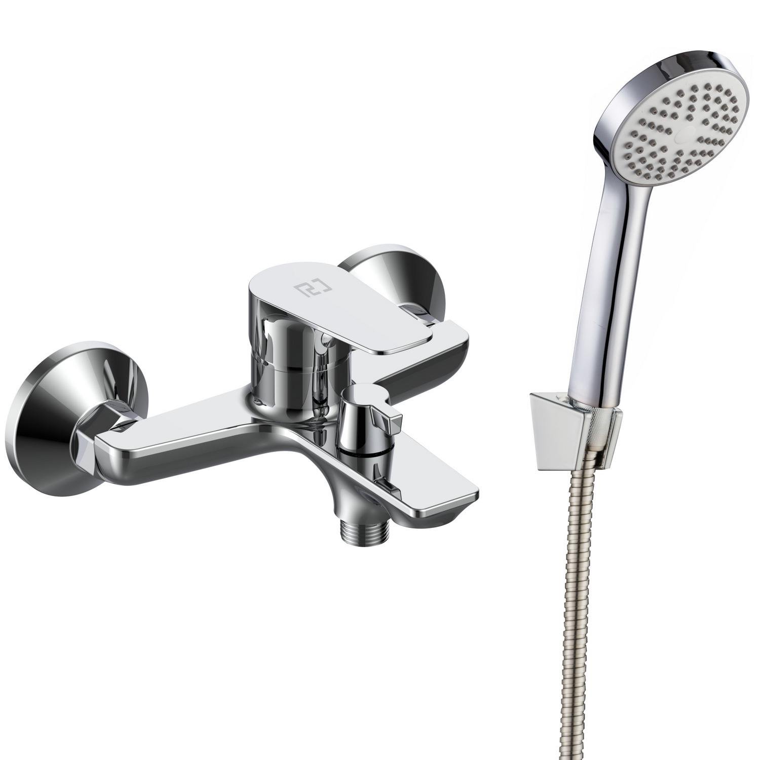 Смеситель для ванны RJ Vero RJFA062-02CH однорычажный Хром (237213)