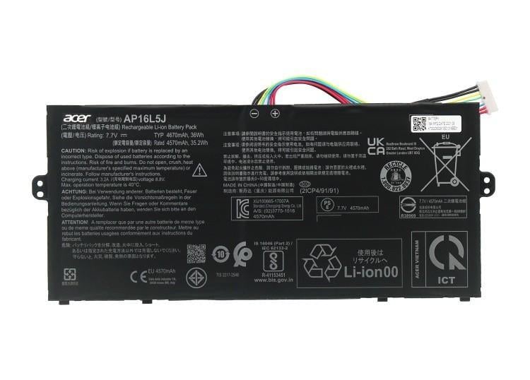 Батарея для ноутбука до ноутбука Acer Swift 5 SF514-52T/SF514-53T (AP16L5J)