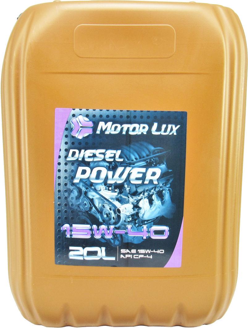 Моторное масло Motor lux Mustang дизель 15W-40 20 л (1410730)
